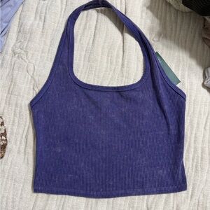 Wild Fable Violet Ribbed Tank Top
